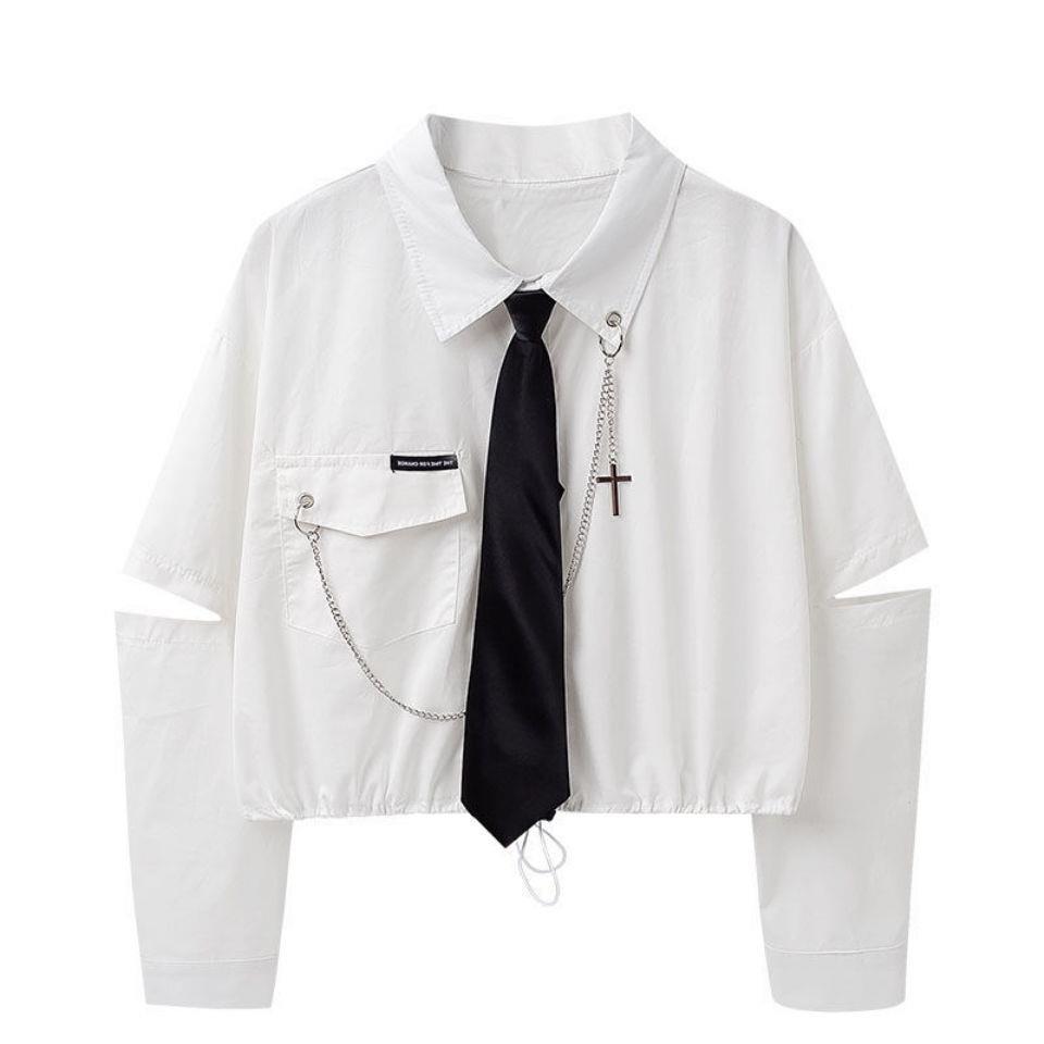 Women's Shirt & Trouser Set - Princess Sleeve Two-Piece