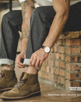 đ€ Jeans gris rĂ©tro amĂ©ricain â VĂȘtements de travail vintage rĂ©inventĂ©s