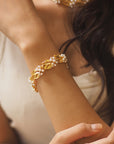🐾 Pearl Jewelry Set – Playful Animal-Inspired Bracelet, Necklace & Earrings for Women