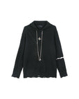 🧥 Men's & Women's Apricot-Black Hoodie – Urban Comfort Redefined