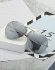 Lunettes de soleil dégradées tendance pour femmes – Lunettes de sport ovales et élégantes (16 couleurs disponibles)
