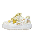 Women’s Breathable Mesh Casual Shoes – Cute Korean Style Dopamine Sneakers