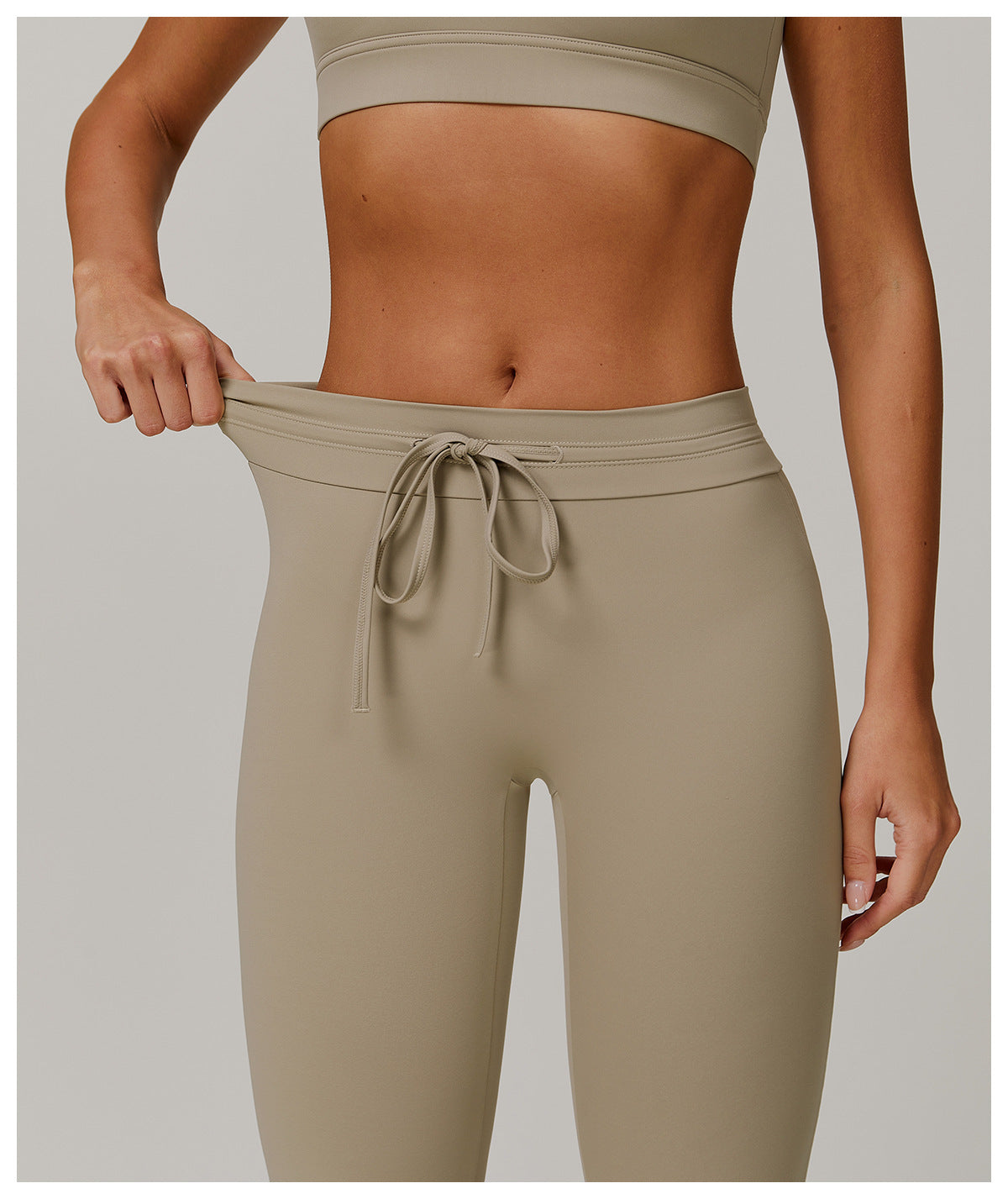 Women’s High Waist Sun Protection Bell-Bottom Pants - UPF 50+ Nylon/Spandex Trousers (Black/Haze Blue/Dark Khaki, S-XL)