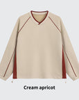 Langarm-Top mit Kordelzug und Shrink Saum, UNISEX