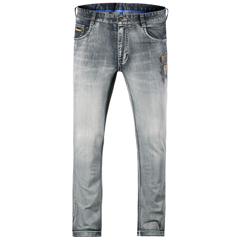 Jeans droits pour hommes