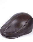 Men’s Genuine Leather british Hat – Classic Winter Style with Casual Elegance