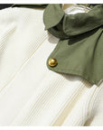 Strick-Trenchcoat mit Schnürung für Damen