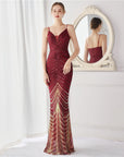 Women’s Dream Celebrity Evening Dress – Long Slim Elegant Party Gown