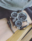 Men’s Fashion Quartz Watch – Bold & Reliable