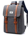 Unisex Canvas Computer Backpack – Waterproof Nylon Sports Fashion Bag