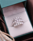 Freshwater Pearl Multi-Bead Ring