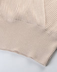 Pull en tricot à manches longues pour femme