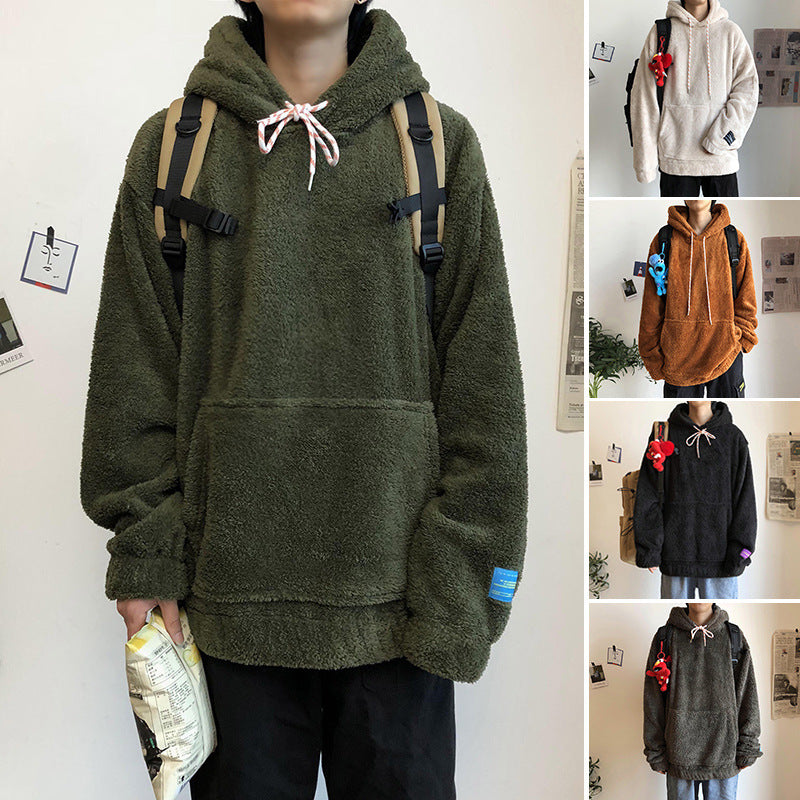 🧥 Plush Hooded Warm Hoodie – Cozy Comfort for Every Season