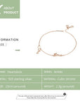 š Love Key Heart Anklet ā Feminine & Whimsical