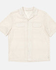 🔥 Men’s Short-Sleeve Shirt & Shorts Set – Breathable Polyester (White, S-XXXL)