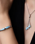Armband aus natürlichem Meeresstein für Damen