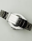 Montre automatique GMT pour homme – Montre mécanique à double fuseau horaire – Acier inoxydable de luxe