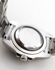 Montre automatique GMT pour homme – Montre mécanique à double fuseau horaire – Acier inoxydable de luxe