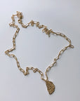 Women's Sterling Silver Maria Theresa Necklace – 925 Silver Coin Pendant (55cm Chain) – Timeless Elegance