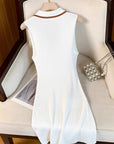 Summer Knitted Dress – Minimalist Elegance with Modern Chic