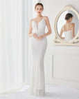 Women’s Dream Celebrity Evening Dress – Long Slim Elegant Party Gown