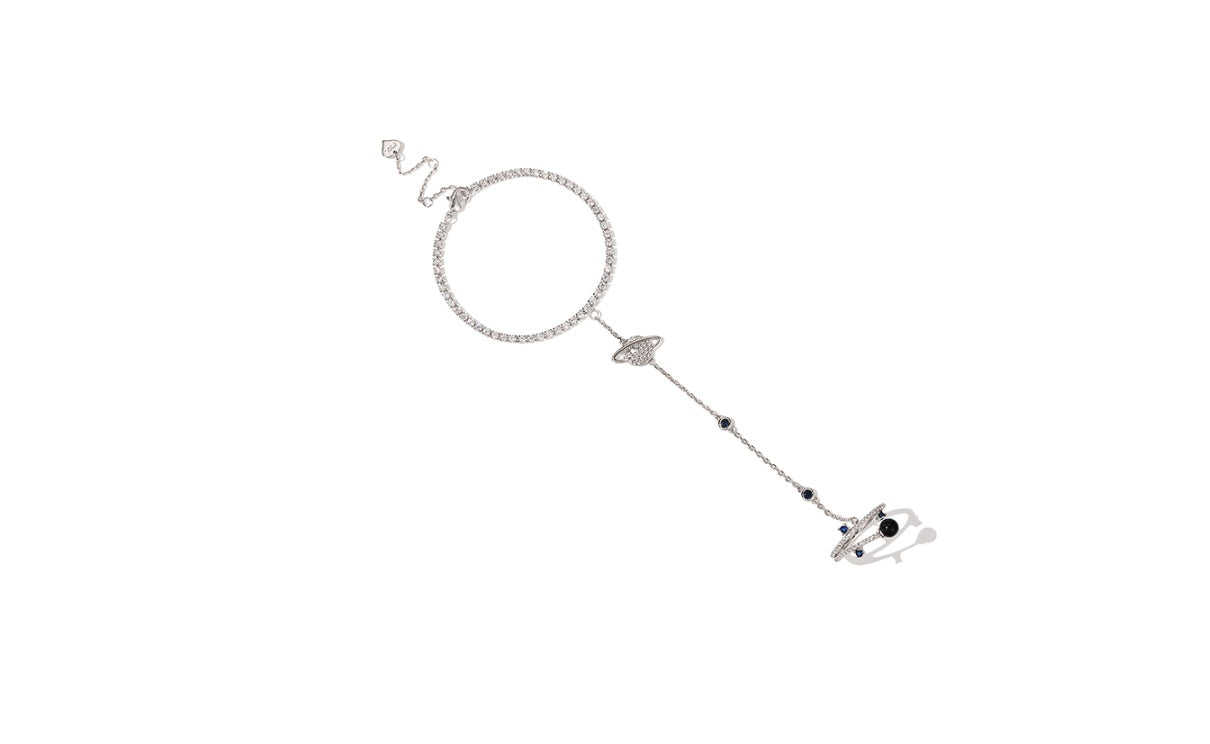 ✨ Polaris Sky Jewelry Set – Lapis Lazuli & Zirconia Ring + Bracelet | Boho Celestial Magic