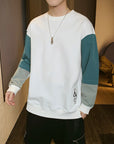 Men's Spring And Autumn New Long-sleeved Round Neck Bottoming Shirt