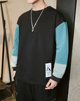 Men's Spring And Autumn New Long-sleeved Round Neck Bottoming Shirt