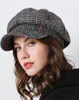 Women’s Winter Woolen Beanie – Cozy Chic with Fluffy Pom-Pom