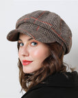 Women’s Winter Woolen Beanie – Cozy Chic with Fluffy Pom-Pom
