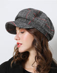 Women’s Winter Woolen Beanie – Cozy Chic with Fluffy Pom-Pom