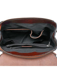 👜 Premium Leather Backpack for Women – Genuine Double-Layer Cowhide |