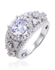 Natural Gemstone Crystal Ring Jewelry