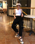 Women’s Loose-Fit High Waist Trousers