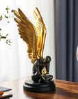 🖤 Leichte Luxus-Harzskulptur – Moderne Wohndekoration