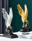 🖤 Leichte Luxus-Harzskulptur – Moderne Wohndekoration
