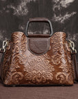 Echtes Rindsleder Handtasche Damen