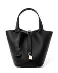 Sac à main en cuir véritable pour femme