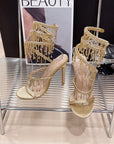 👑 Roman Goddess High Heel Sandals – Regal & Comfortable
