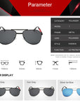 Lunettes de soleil polarisées pour hommes