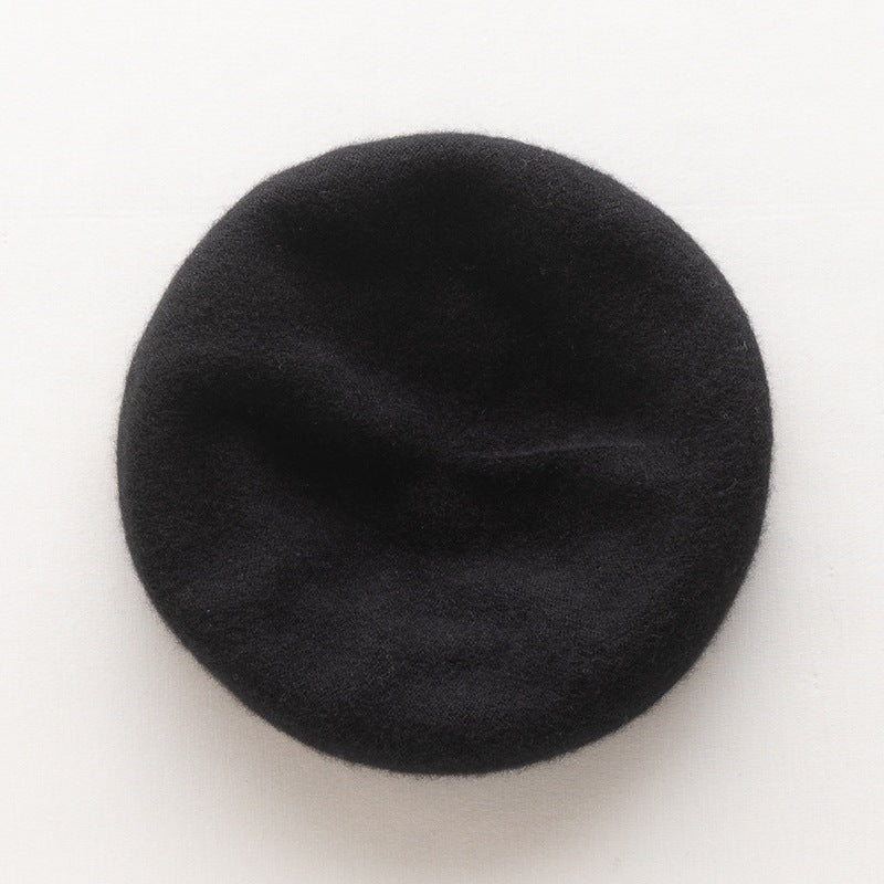 🧣✨100% Mongolian  Cashmere Beanie - Cloud-Soft Winter Essential