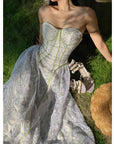 Women' sLace Embroidered Floral Slip Dress – Pure Desire & Elegant Charm