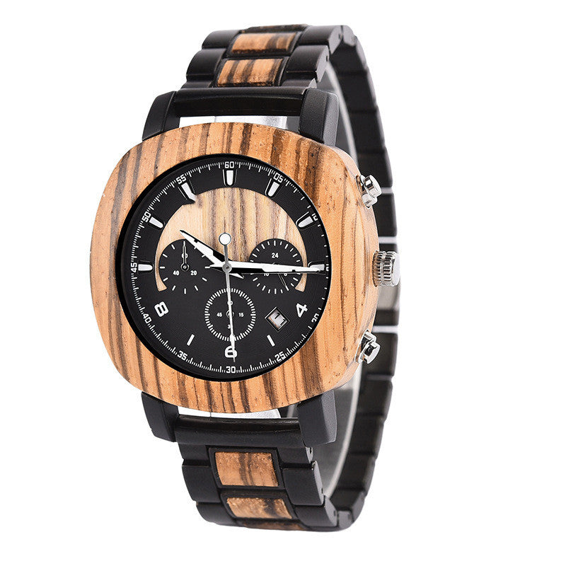 🌳 Mechanical Wood Watch – Nature’s Precision in Motion