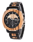 š³ Mechanical Wood Watch ā Natureās Precision in Motion