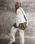 Bestickte Spitzenjacke Damen