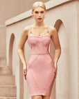 Women’s Bandage Suspender Dress – Red Carpet Party Elegance