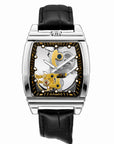 Men's Automatic Mechanical Watch – Barrel-Shaped Luminous Waterproof Chronograph