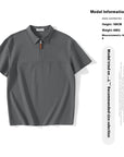 Mesh Waffle Lapel Polo Shirt T-shirt