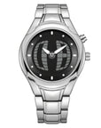 Men's Retro Digital Pointer Watch - Quartz Movement with 30m Water Resistance (9 Color Options)
