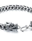 S925 silver bold domineering men's faucet bracelet